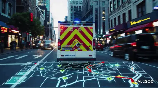 구급차 공정배차